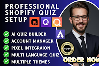 setup shopify quiz quizell lantern recomma quizify veeform prehook askflow ai