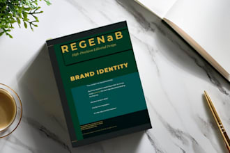 design your brand identity or brand guidelines in indesign