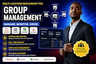 set up multi location restaurant pos management system