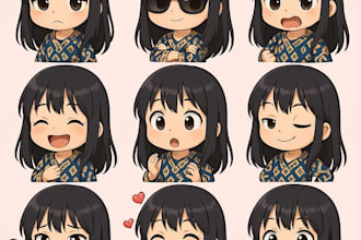 create custom pngtuber avatar for you