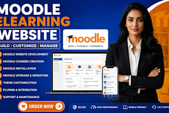 build moodle elearning website moodle courses moodle installation and upgrade