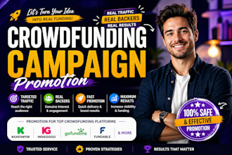 boost your crowdfunding fundraising to real backers
