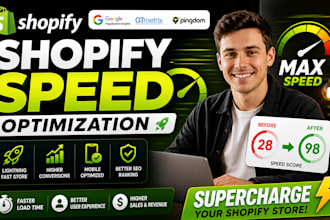 optimize shopify speed and improve google pagespeed score