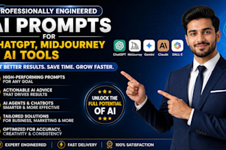 create a professional ai prompts for chatgpt midjourney gemini claude suno ai