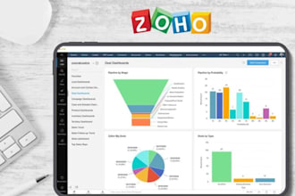 zoho CRM setup zoho one expert zoho automation integration CRM specialist