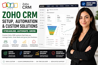 setup zoho one CRM integrations campaigns automation and workflows