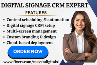 setup digital signage crm using novisign yodeck screencloud optisign display crm