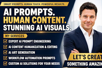 be your chatgpt ai prompt engineer, open ai, humanize ai content, ai automation
