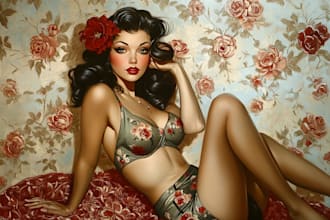 do a pin up girl and pin up girl