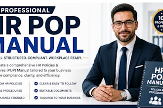 create a professional HR pop manual, policies and procedures for your business