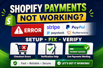 set up shopify payment gateway apple pay paypal stripe fix checkout issues