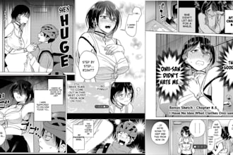 draw anime manga nsfw manga comic illustration webtoon art as your manga artist