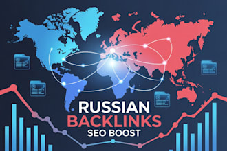 build high quality russian backlinks for SEO ranking