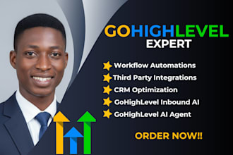build advance gohighlevel automations and ghl ai agents and inbound ai