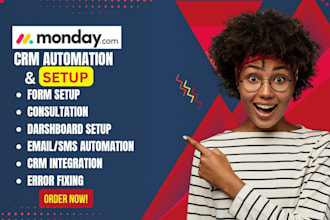 do monday crm monday automation and dashboard setup