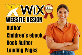 build wix author website wix children book website wix book author website