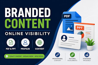 build branded content to improve your online visibility