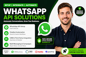 do whatsapp business API, automation chatbot and sales funnel