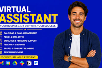 virtual assistant executive personal assistant admin virtual personal support VA