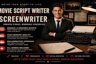 write movie script, script writing, screenwriting, youtube script, screenplay