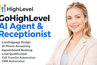 build gohighlevel ai agent, ai receptionist, conversational ai, ghl voice