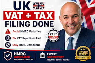 handle UK ltd formation vat registration and hmrc tax filing