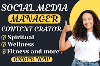 create wellness, spiritual social media instagram marketing content reel editor