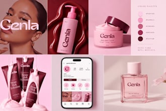 design canva brand kit, brand guidelines, social media templates and rebranding