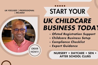 help you with ofsted registration and UK childcare business setup