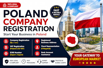 register your company in poland with vat, eori and business address