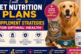pet nutrition plans and supplement strategies for optimal health