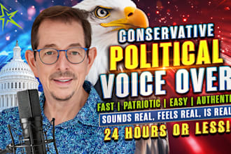 record your conservative political campaign voice over