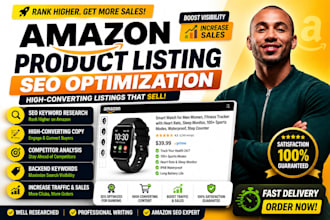 amazon product listing, amazon listing creation, amazon store fba listing seo
