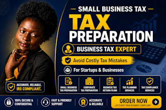 do small business tax preparation and business tax filing USA