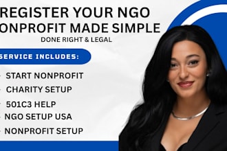 register your US nonprofit, get ein and guide you for 501c3 status