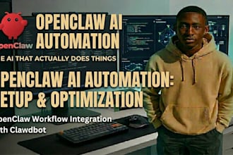 openclaw ai automation setup clawdbot workflow integration and ai bot opt