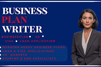 business plan business plan writer startups business proposal pitch deck
