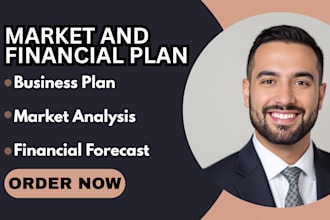 create a business plan with market analysis and financial forecast