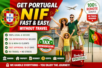 apply for portugal nif for non residents without travel