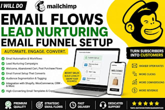 do mailchimp email flows mailchimp lead nurturing mailchimp email funnel setup