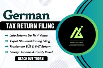 prepare and file your german tax return steuererklaerung for expats