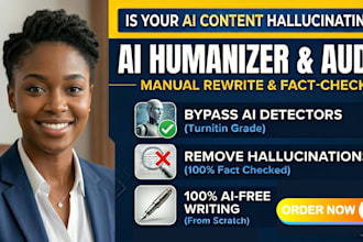 rewrite, fact check and humanize your ai content for accuracy