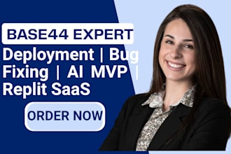 base44 deployment base44 web base44 bug fixing base44 expert mvp ai replit saas