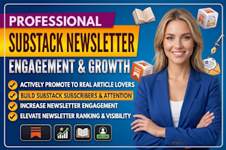promote your substack newsletter with organic marketing substack page subscriber