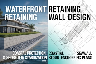 design waterfront retaining walls coastal protection and shoreline stabilization