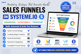 create systeme io sales funnel, systeme io website, systeme io online course