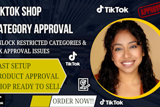 tiktok shop category approval unlock restricted category