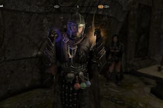 create edit custom skyrim mod follower with weapon and armor mod for skyrim se