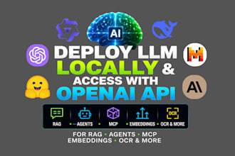 do local llm deployment on premise using vllm sglang ollama and llamacpp