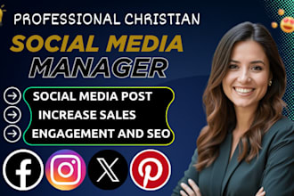 christian social media manager for church instagram yotube facebook tiktok acct
